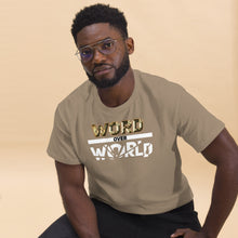 Load image into Gallery viewer, Word Over World Unisex Short Sleeve (White Text)
