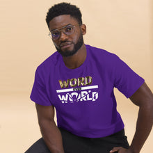 Load image into Gallery viewer, Word Over World Unisex Short Sleeve (White Text)