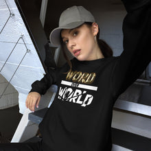 Load image into Gallery viewer, Word Over World Unisex Long Sleeve (White Text)