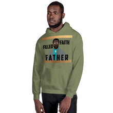 Cargar imagen en el visor de la galería, Faith Filled Father Hoodie