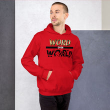 Load image into Gallery viewer, Word Over World Unisex Hoodie