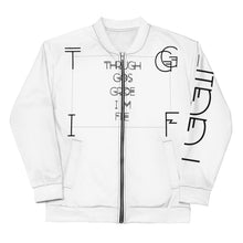 Load image into Gallery viewer, God's Grace Unisex Bomber Jacket (Collection Exclusive)