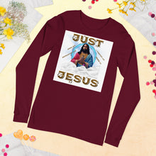 Cargar imagen en el visor de la galería, Just Jesus Long Sleeve