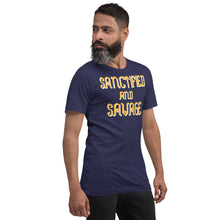 Cargar imagen en el visor de la galería, Sanctified And Savage Unisex Short Sleeve
