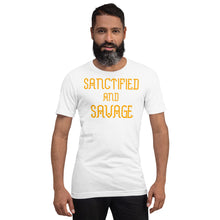 Cargar imagen en el visor de la galería, Sanctified And Savage Unisex Short Sleeve
