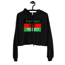 Cargar imagen en el visor de la galería, Purposed Not Perfect Crop Hoodie