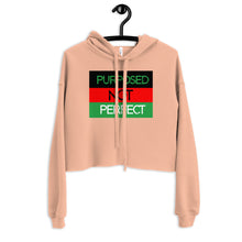 Cargar imagen en el visor de la galería, Purposed Not Perfect Crop Hoodie