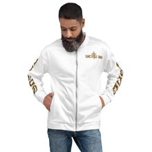 Load image into Gallery viewer, Just Jesus Unisex Bomber Jacket
