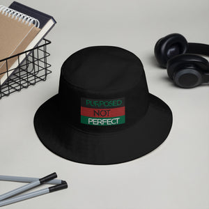 Purposed Not Perfect Bucket Hat