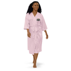 Founded on Faith Satin robe