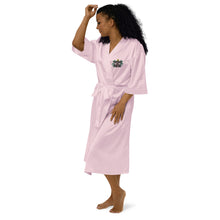 Load image into Gallery viewer, Founded on Faith Satin robe
