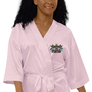 Founded on Faith Satin robe