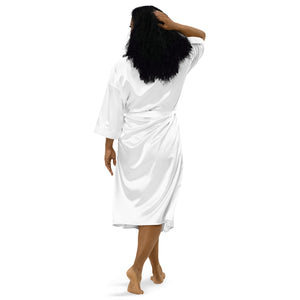 Founded on Faith Satin robe