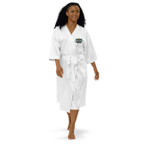 Founded on Faith Satin robe