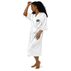 Founded on Faith Satin robe