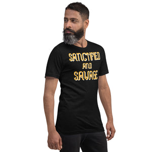 Sanctified And Savage Unisex Short Sleeve