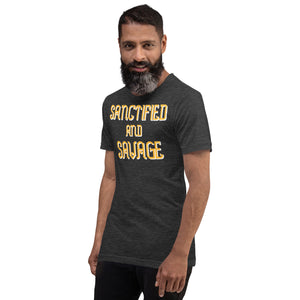 Sanctified And Savage Unisex Short Sleeve