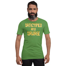 Load image into Gallery viewer, Sanctified And Savage Unisex Short Sleeve
