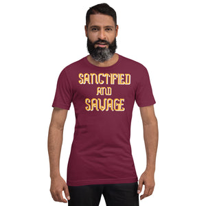 Sanctified And Savage Unisex Short Sleeve