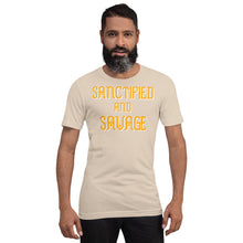 Load image into Gallery viewer, Sanctified And Savage Unisex Short Sleeve
