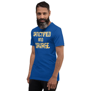 Sanctified And Savage Unisex Short Sleeve