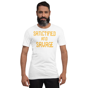 Sanctified And Savage Unisex Short Sleeve