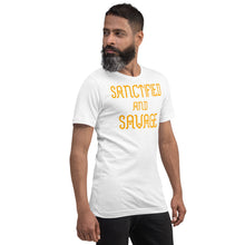 Load image into Gallery viewer, Sanctified And Savage Unisex Short Sleeve
