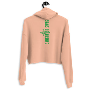 Purposed Not Perfect Crop Hoodie