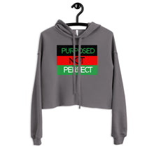 Cargar imagen en el visor de la galería, Purposed Not Perfect Crop Hoodie
